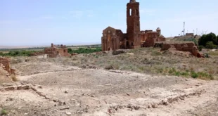 Los hallazgos que revelan que posiblemente hubo un templo religioso judío en Belchite.A. B.