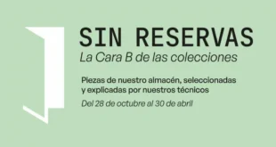 Cartel del proyecto del Museo Sefardí 'Sin reservas: la cara B de las colecciones del museo'