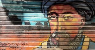 Grafiti de Maimónides, el Rambam, por Solomon Souza