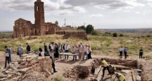 Arqueólogos hallan restos de una sinagoga medieval. / Foto: Gobierno de Aragón.