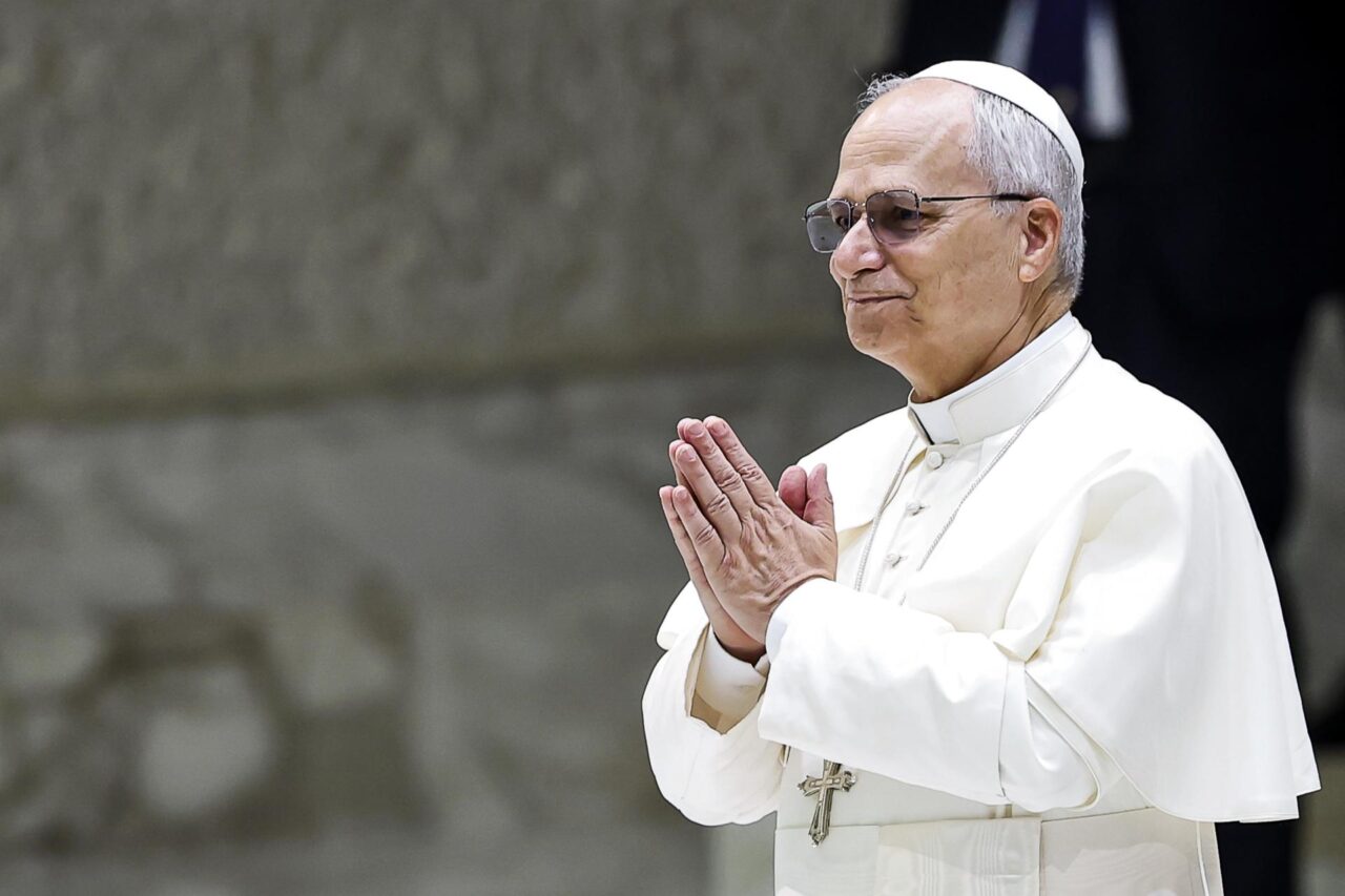 El papa León XIV durante la audiencia general semanal en el Aula Pablo VI, Ciudad del Vaticano | Foto EFE/ EPA/ ANGELO CARCONI