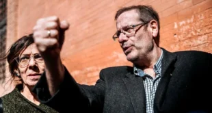 Javier Bona, durante un acto en la iglesia mudéjar de San Andrés, en Calatayud