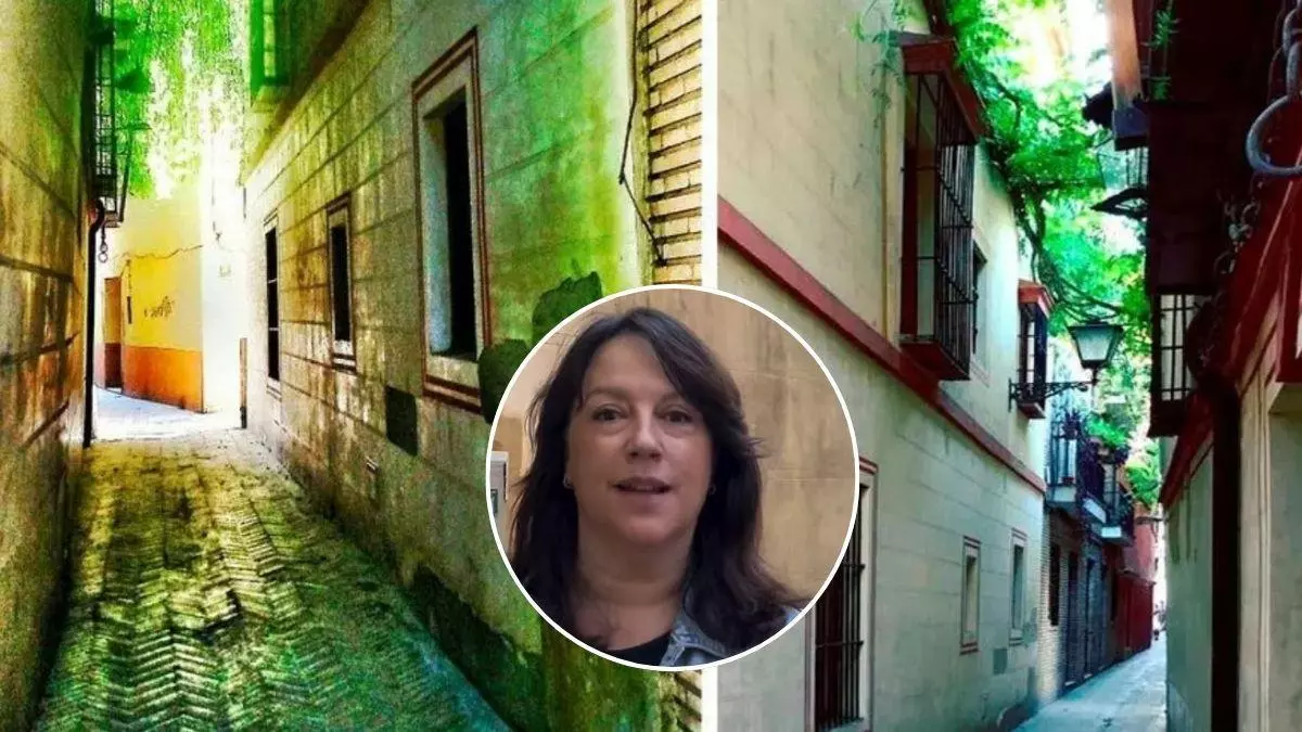 La calle más estrecha de Sevilla, la calle Verde / José Manuel García Bautista