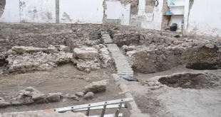 Solar con los restos de edificaciones en la calle Veracruz número 18 de Salamanca. LAYA