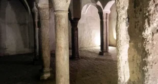 Estos restos se encuentran en los sótanos de los números 126-132 del Coso. Foto: Archivo Aragón Press