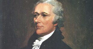 "Alexander Hamilton", retrato de John Trumbull, 1804.