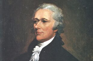 "Alexander Hamilton", retrato de John Trumbull, 1804.