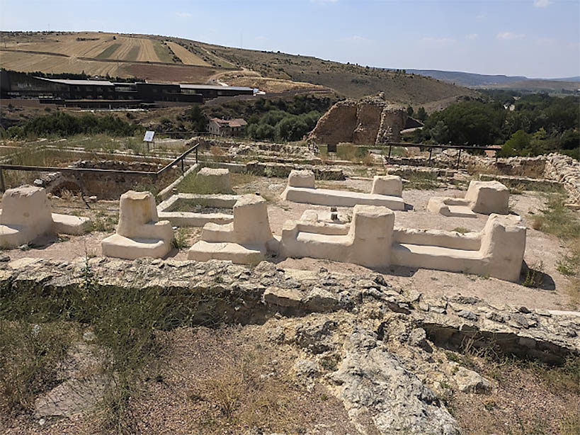 Aspecto del Prao de los Judíos en Molina de Aragón.