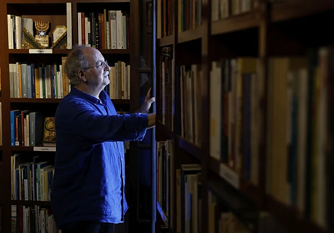 Sebastián de la Obra, en Casa de Sefarad. (Nico Trenas)