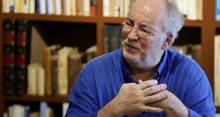 Sebastián de la Obra, en un momento de la entrevista. (Nico Trenas)
