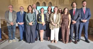 Foto de familia en el Museo Sefaradí de Toledo donde se impartió la conferencia, Foto cedida por Guahnich